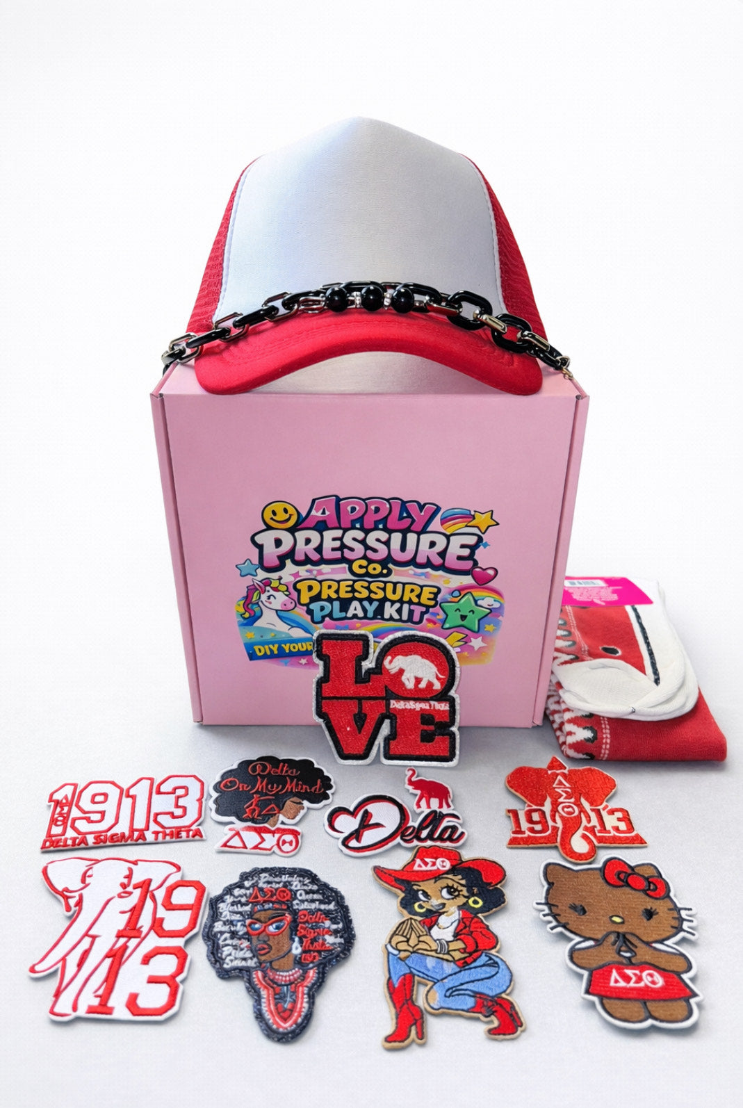 Delta Sigma Theta DIY Hat Kit