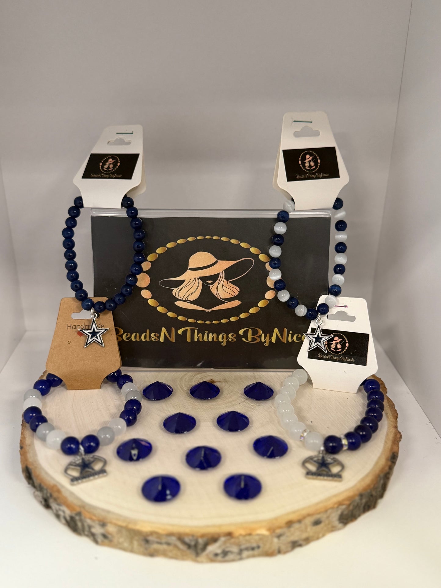 Cowboys Beaded Bracelet