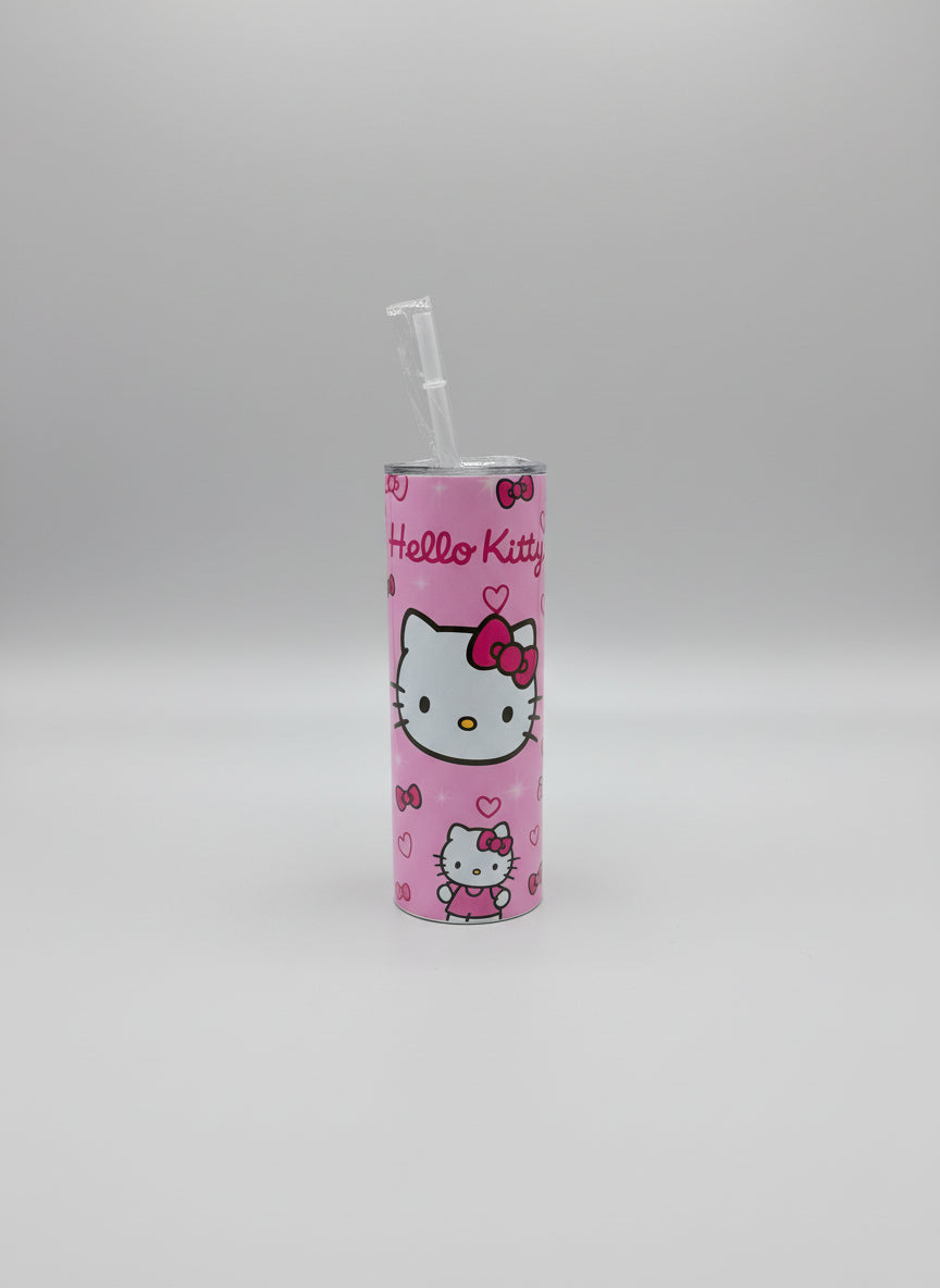 Kitty - pink Tumbler